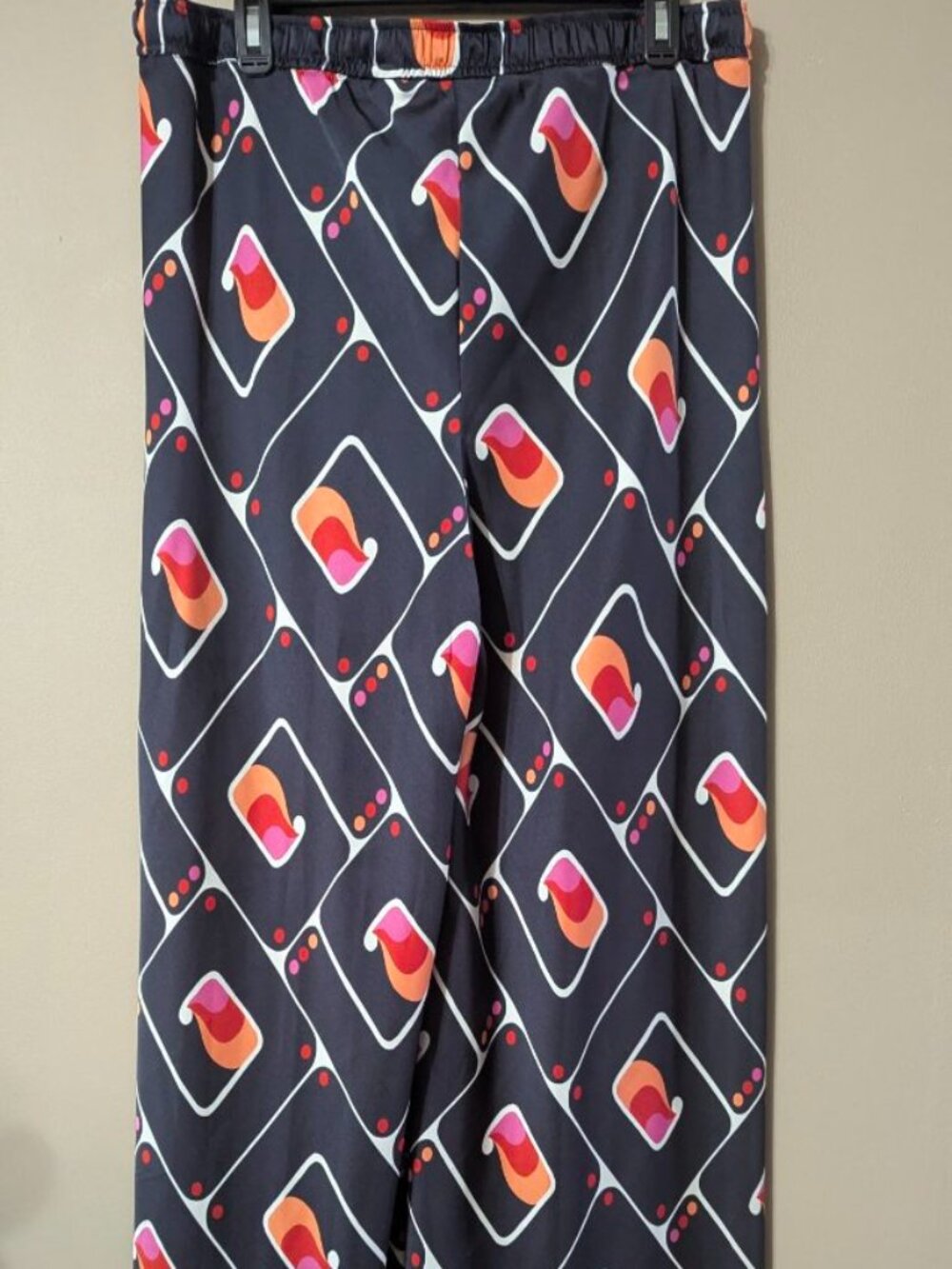 Zara Mod design satin lounge pant XL
